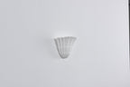Pleated Shell Wall Light
