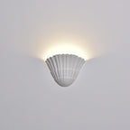 Pleated Shell Wall Light