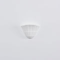 Pleated Shell Wall Light