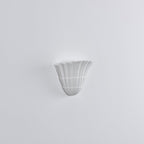 Pleated Shell Wall Light