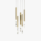 Shine Vertical Plumage Suspension Pendant light