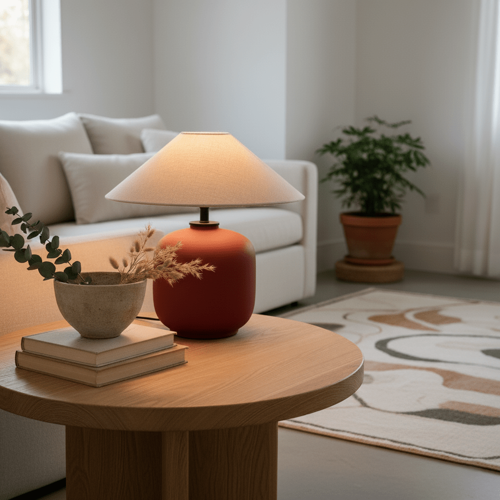 Sienna Clay Table Lamp