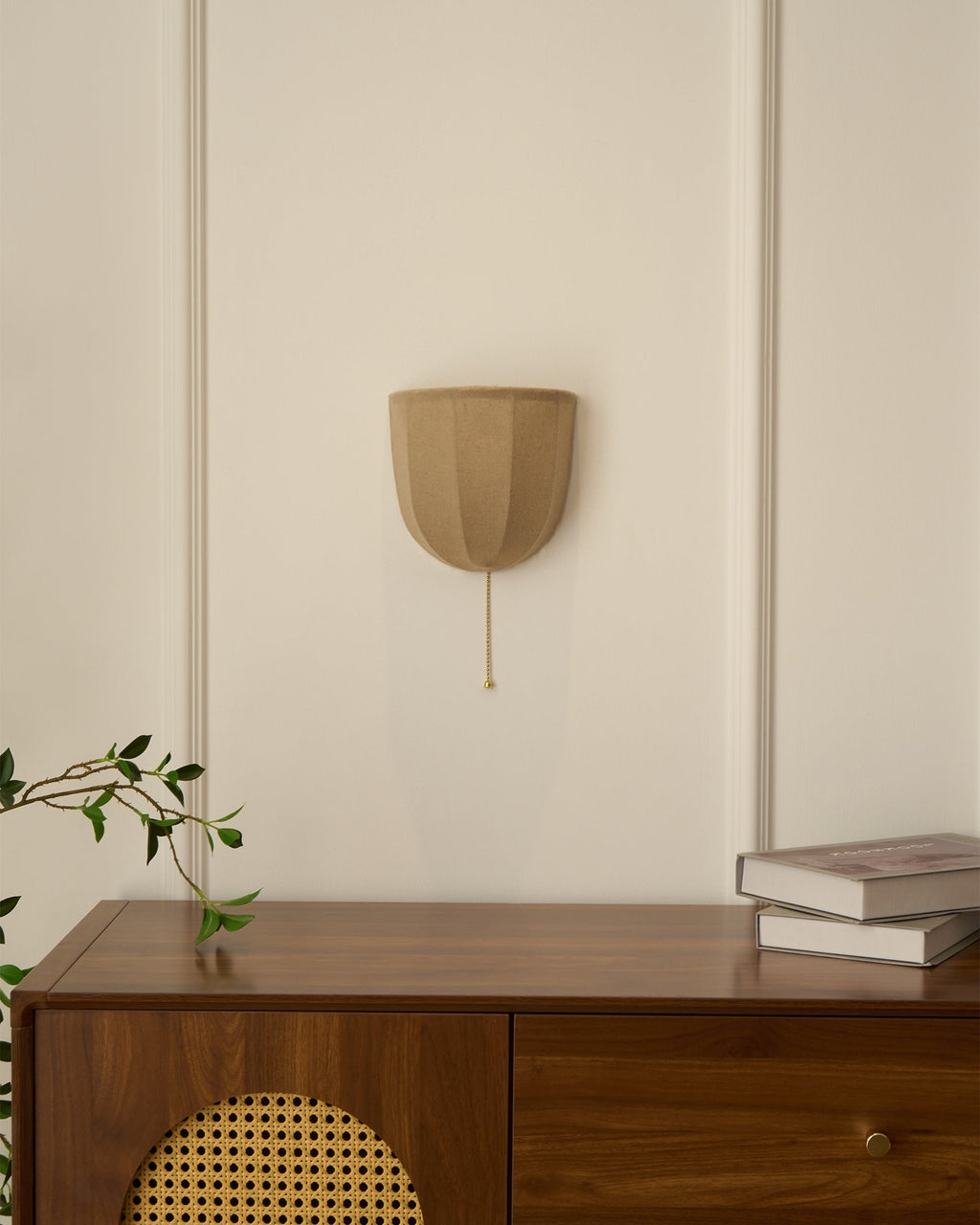 Sienna Linen Wall Sconce