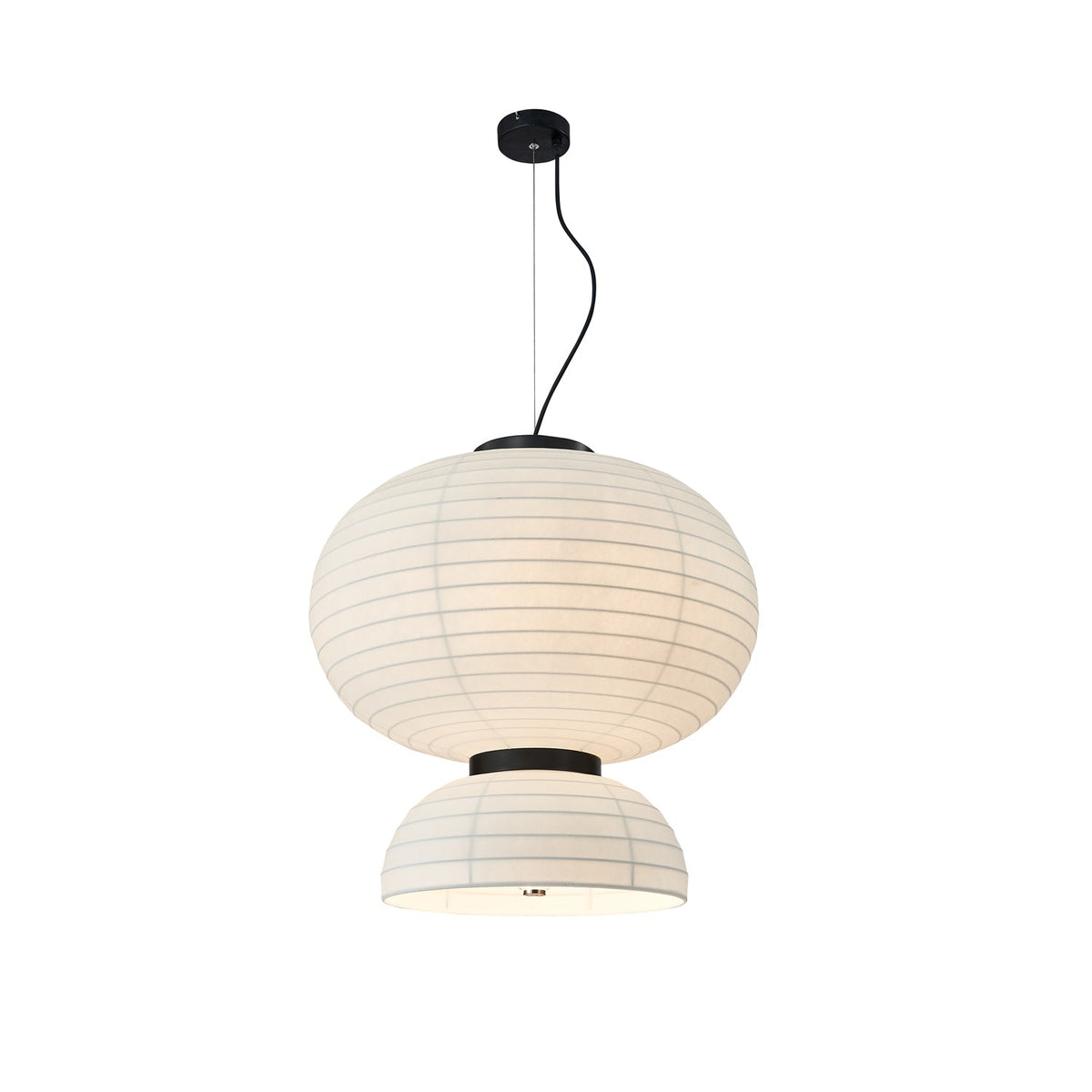 Modern Silk Pendant Light