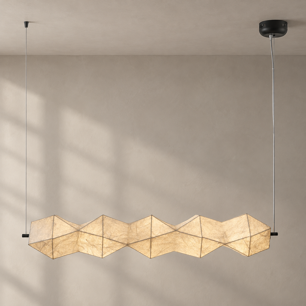 Silvara Fold Linear Pendant Lamp