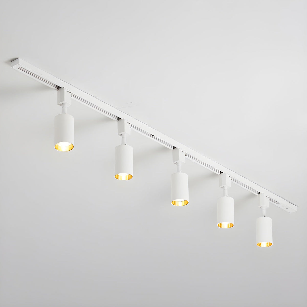 Sleek Cylinder Track Light