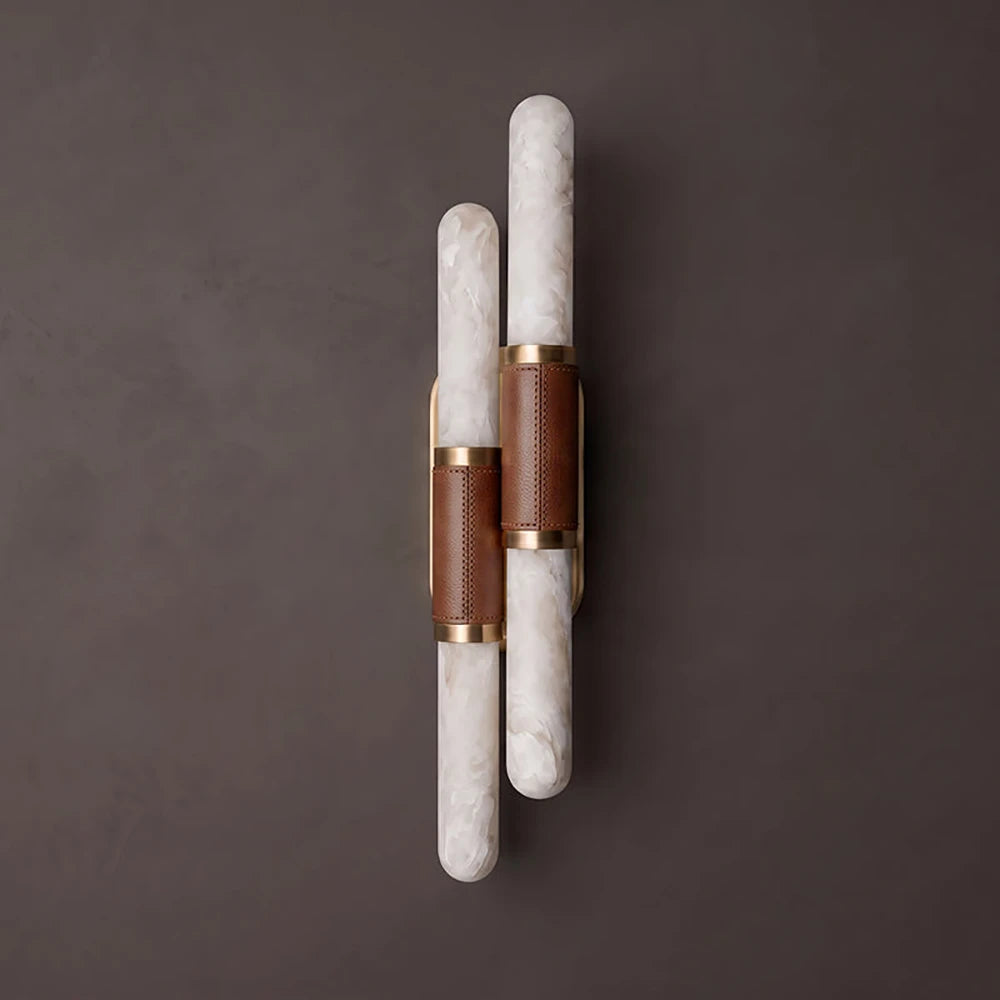 Sleeve Alabaster Wall Sconce