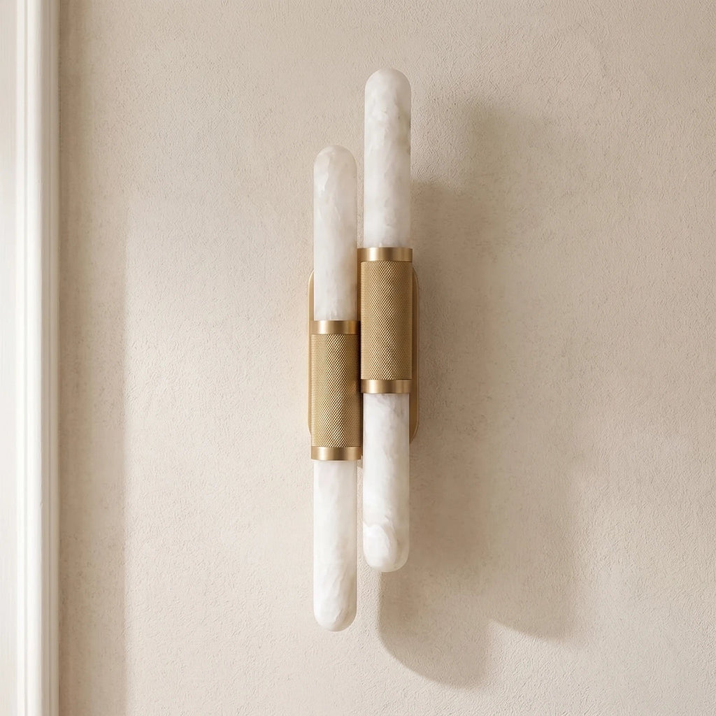 Sleeve Alabaster Wall Sconce