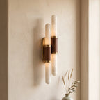 Sleeve Alabaster Wall Sconce