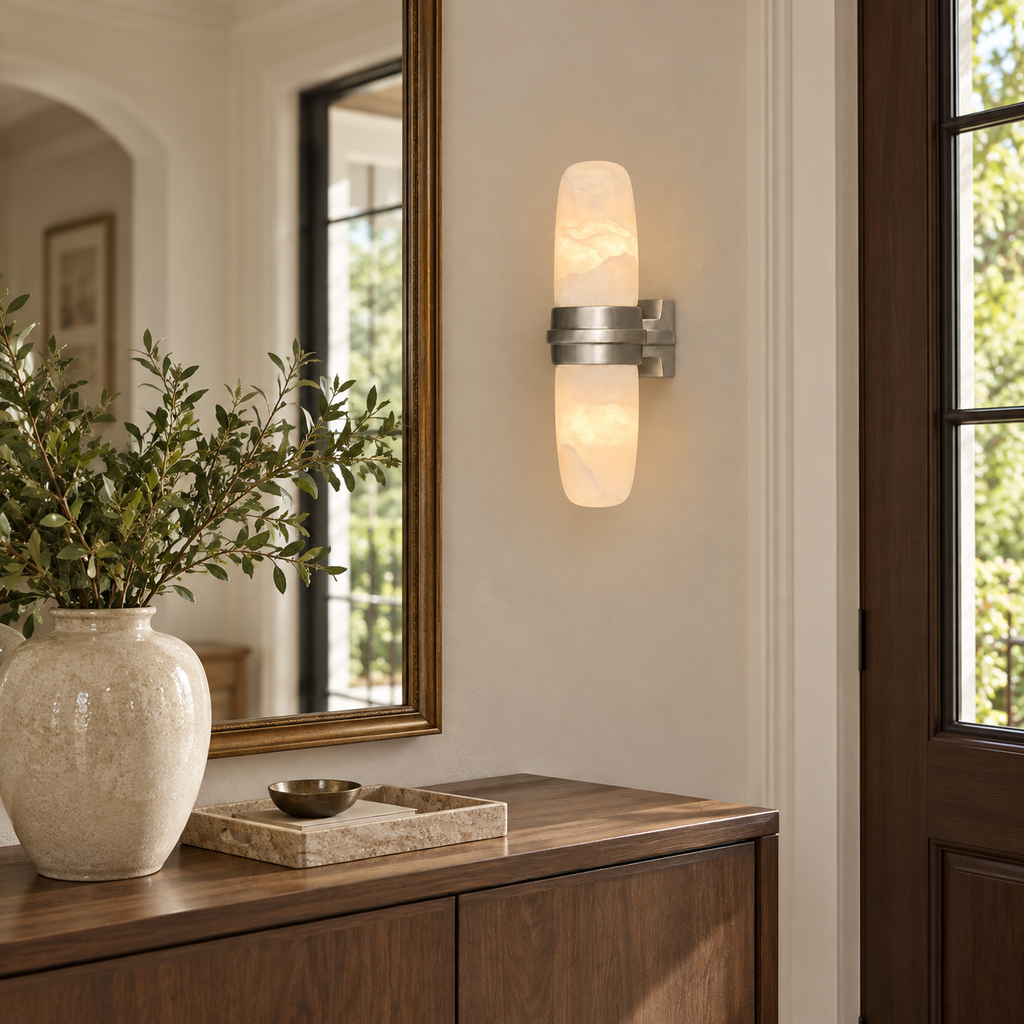 Slim Vertical Tube Wall Sconce