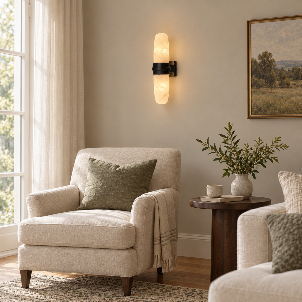 Slim Vertical Tube Wall Sconce