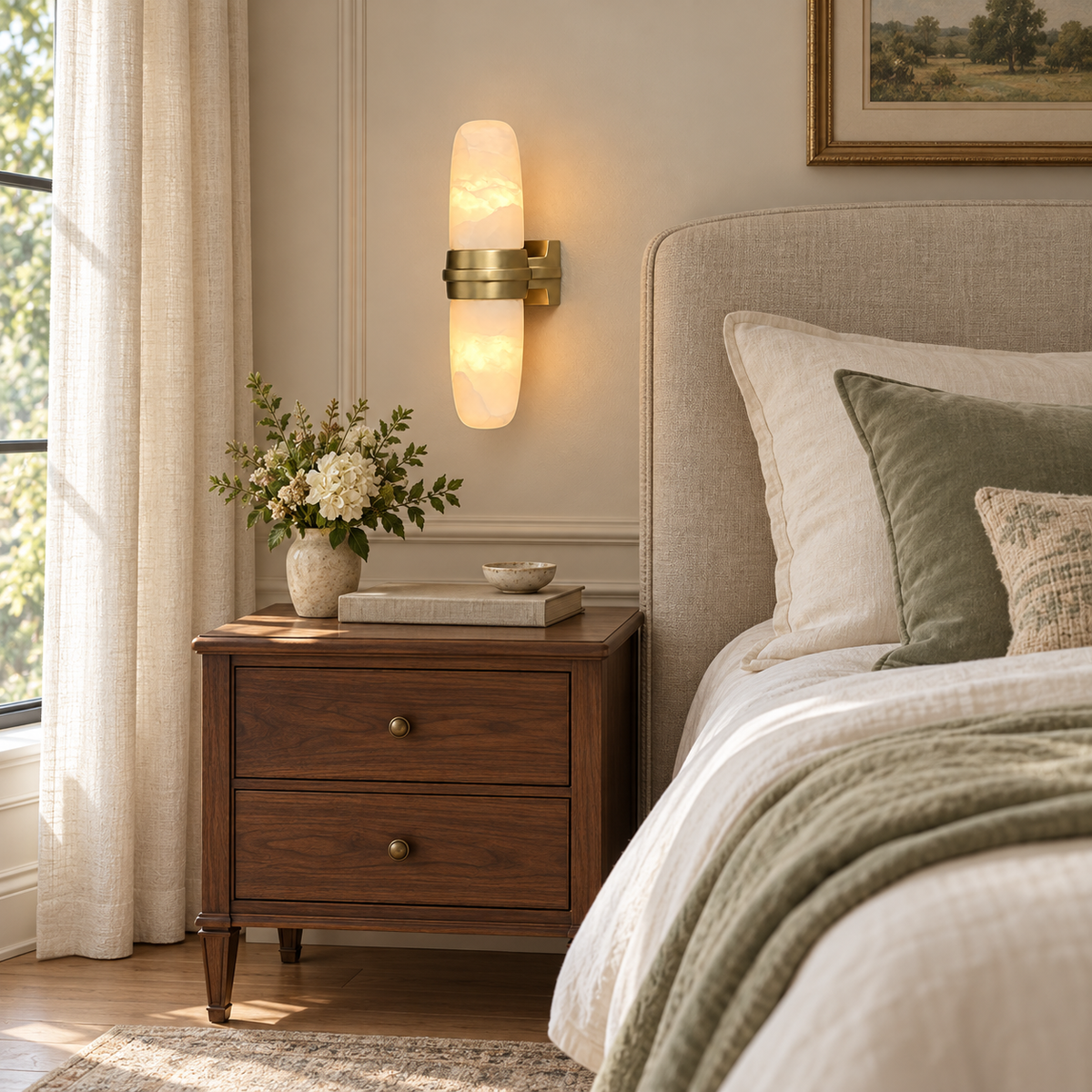 Slim Vertical Tube Wall Sconce