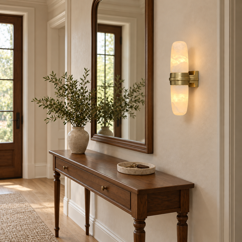Slim Vertical Tube Wall Sconce
