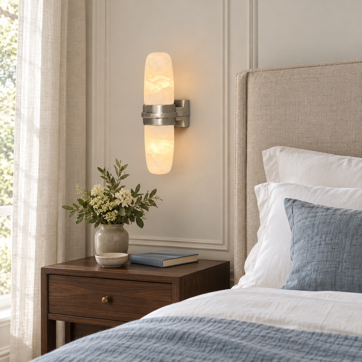Slim Vertical Tube Wall Sconce