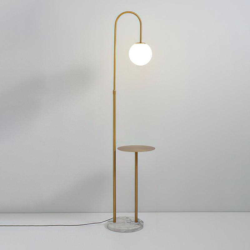Small Bubble Table Floor Lamp ? 11.8″ x H 66.9″ / Dia 30cm x H 170cm / Gold / US Plug Floor lamp