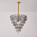 Smoke Gray Empire Chandelier