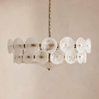 Solaris Disc Murano Chandelier