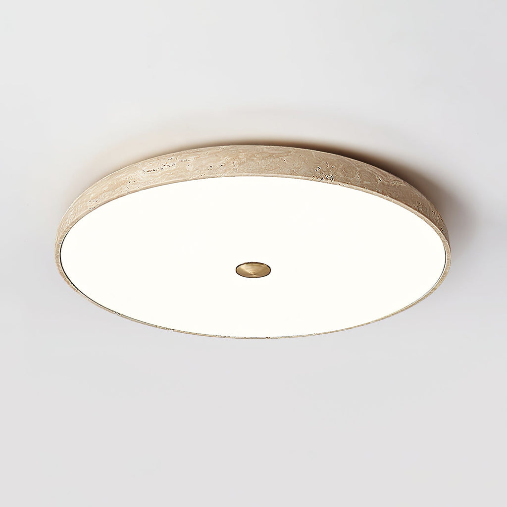 Solaro Travertine Ceiling Lamp