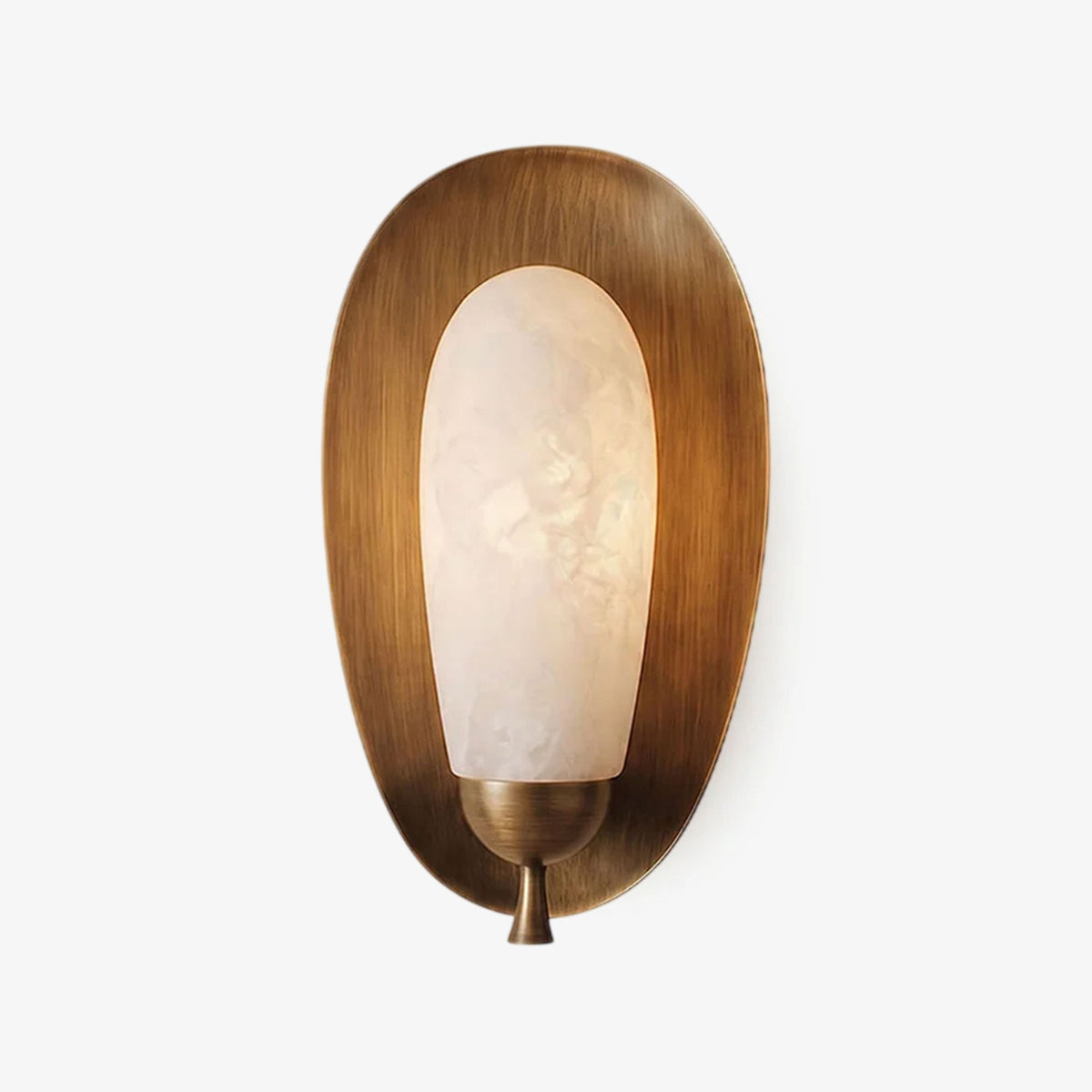 Solenne Alabaster Halo Wall Light