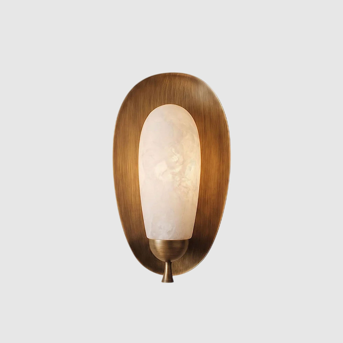 Solenne Alabaster Halo Wall Light