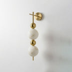 Solenne Alabaster Beaded Wall Sconce
