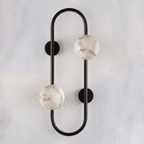 Solenne Alabaster Branch Wall Sconce