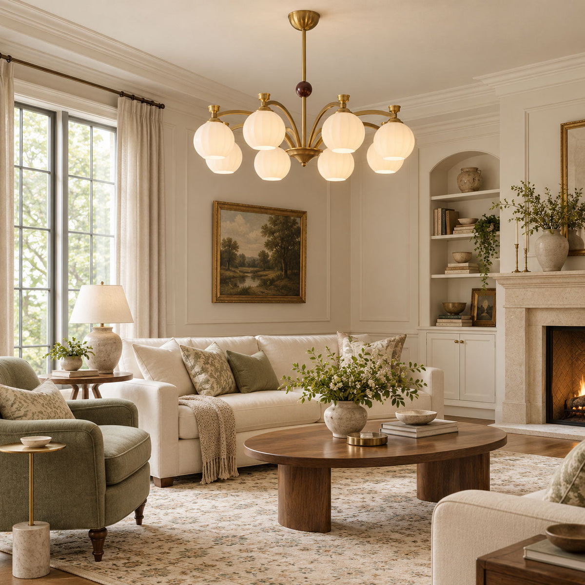 Solmere chandelier