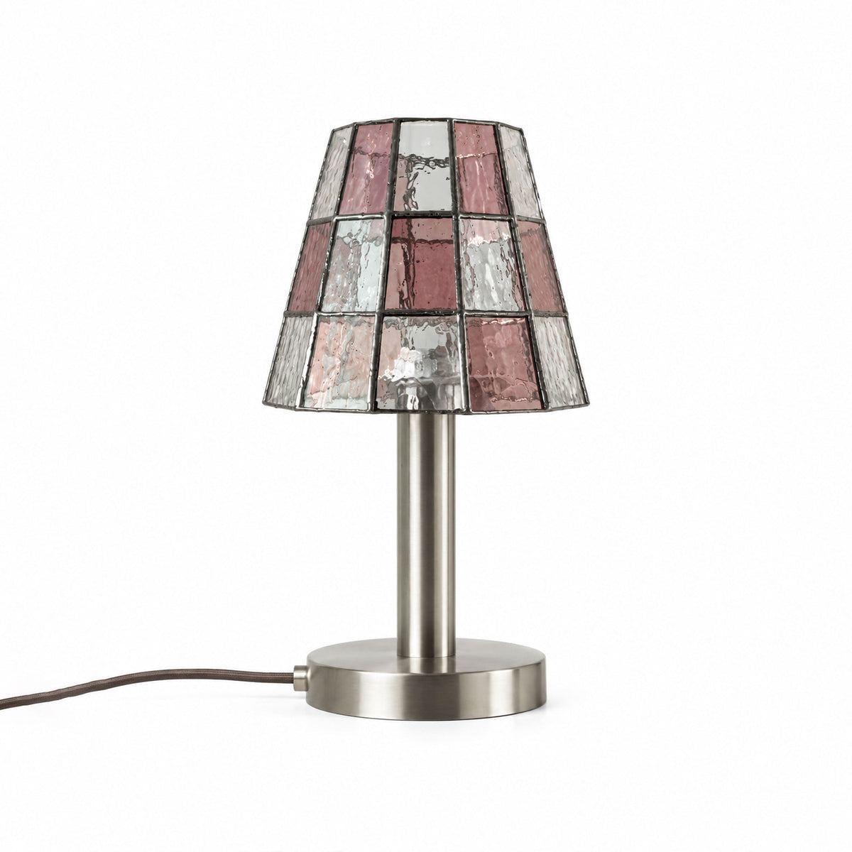 Solstice Faceted Glass Table Lamp