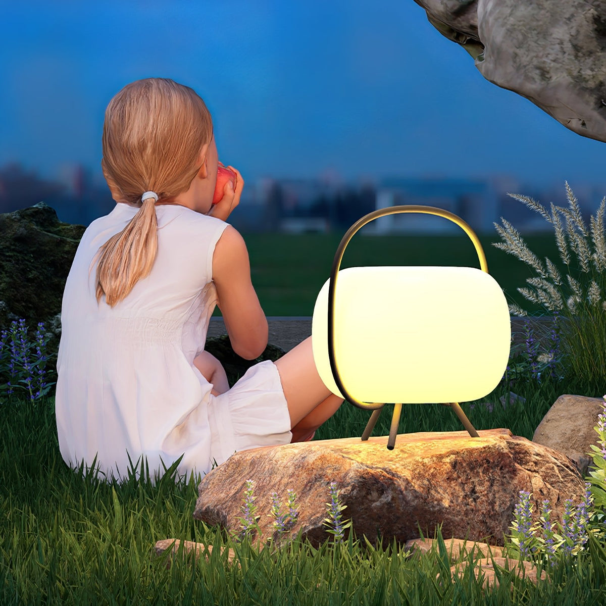 Soluna Pod Lantern Outdoor Lamp