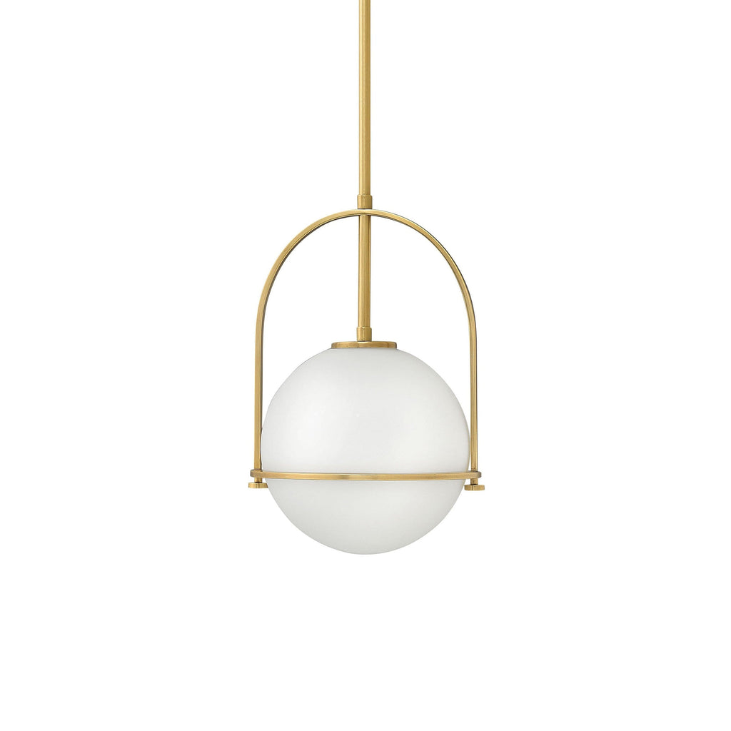 Somerset Pendant Light ? 8.7″ x H 11.8″ / Dia 22cm x H 30cm / Polished brass Pendant light