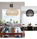 Sora Rattan Pendant Light