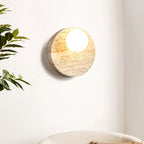 Sorella Travertine Sconce