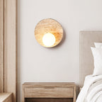 Sorella Travertine Sconce