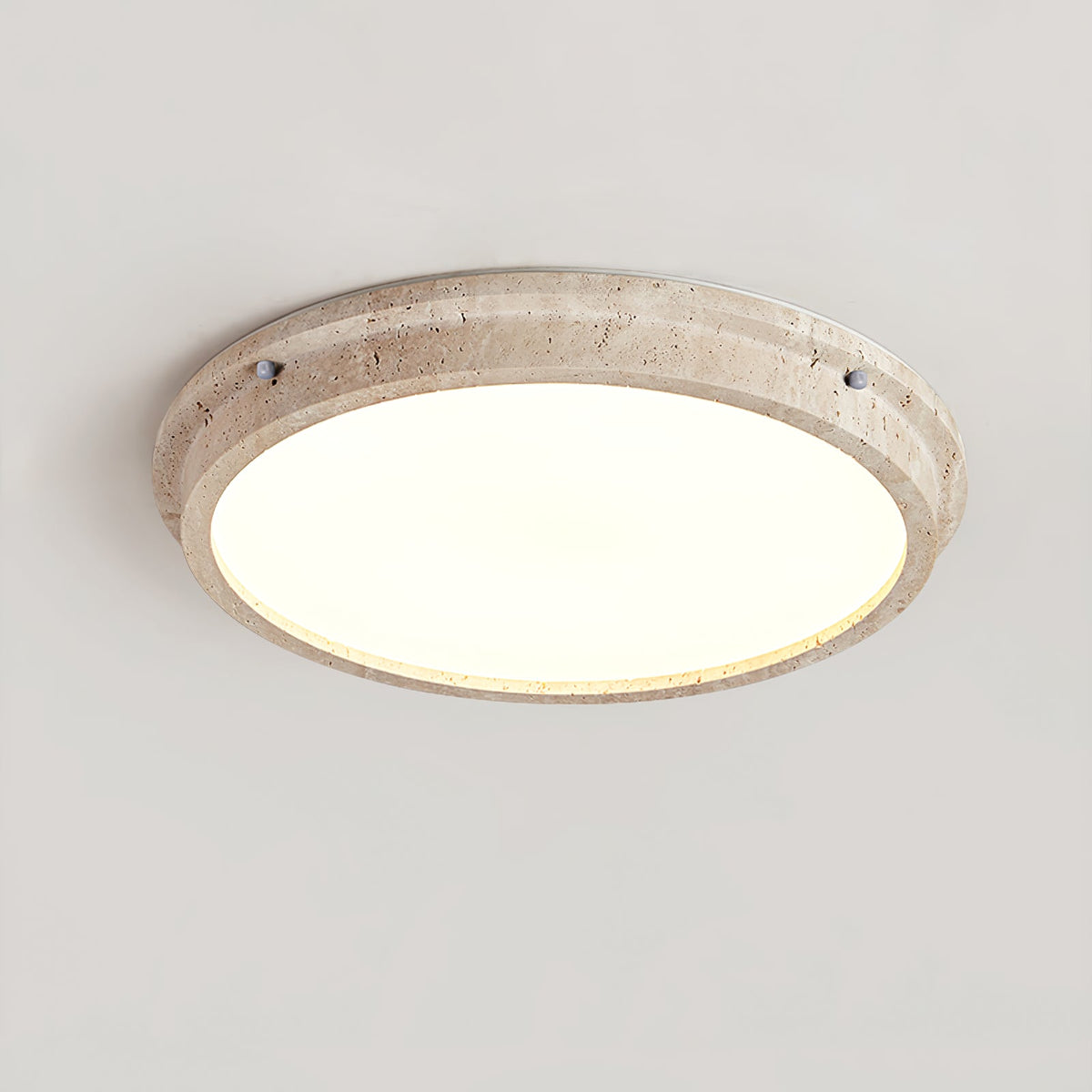 Soren Travertine Ceiling Lamp
