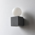 Sorvane Micro-Cement Outdoor Wall Sconce