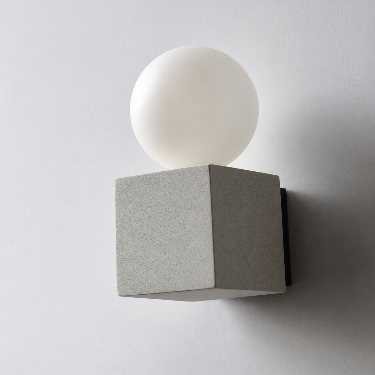 Sorvane Micro-Cement Outdoor Wall Sconce