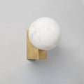 Spanish Alabaster Globe Wall Sconce