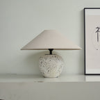 Speckled Ceramic Jar Table Lamp