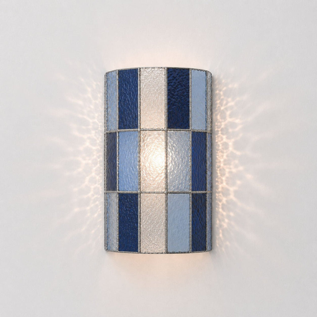 Spectra Faceted Glass Wall Sconce