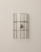 Spectra Faceted Glass Wall Sconce