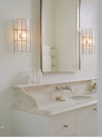 Spectra Faceted Glass Wall Sconce