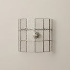 Spectra Faceted Glass Wall Sconce