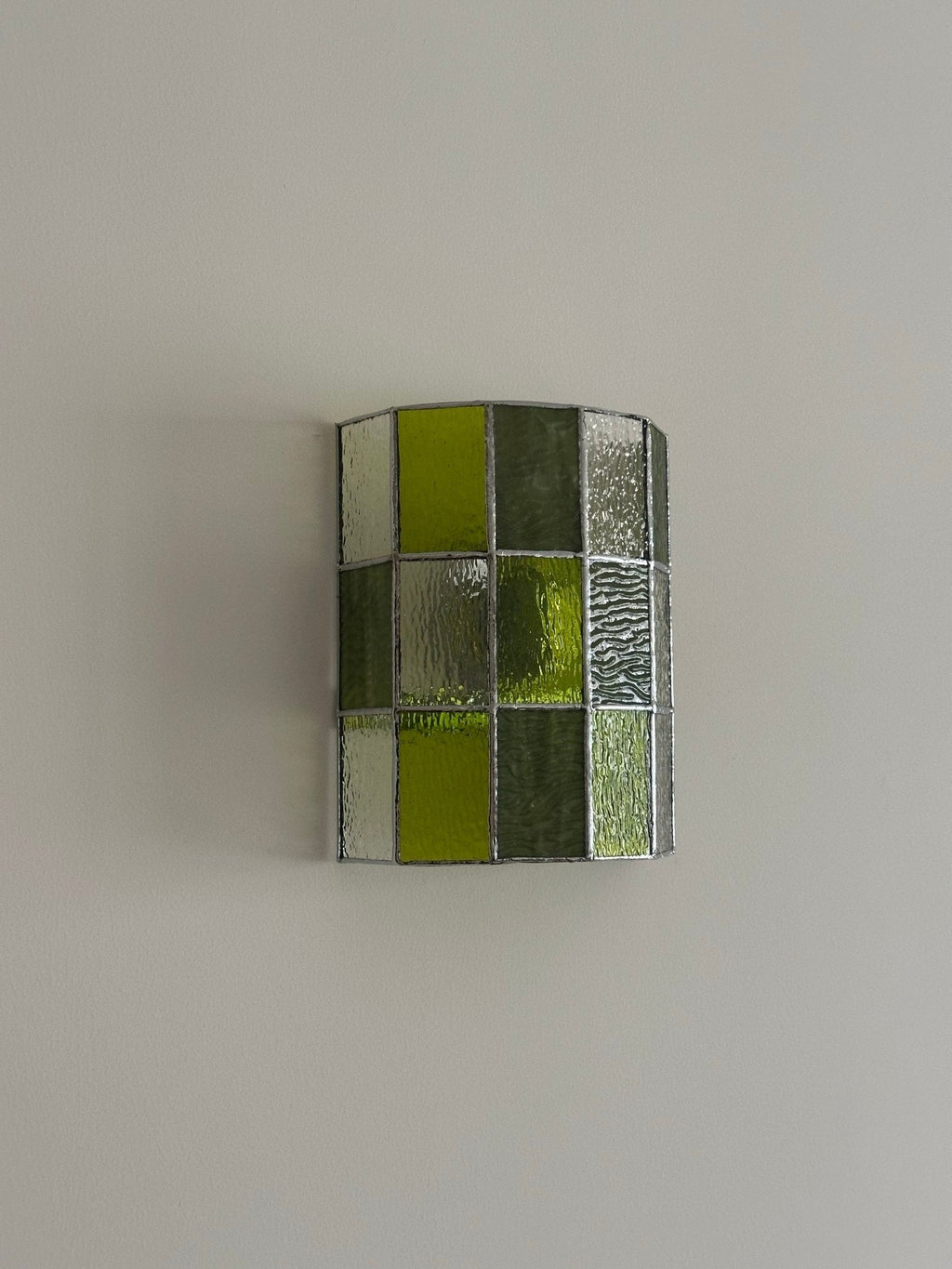 Spectra Faceted Glass Wall Sconce