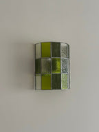 Spectra Faceted Glass Wall Sconce