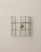 Spectra Faceted Glass Wall Sconce