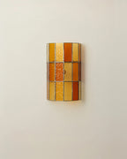 Spectra Faceted Glass Wall Sconce