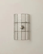Spectra Faceted Glass Wall Sconce