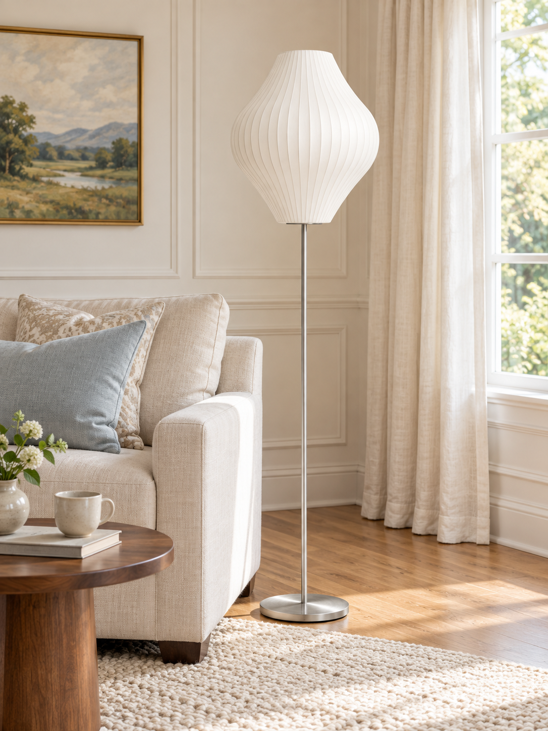 Spherical Floor Lamp