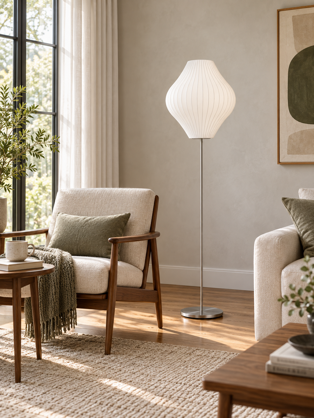 Spherical Floor Lamp