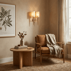 Spire Alabaster Twin Sconce